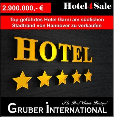 Hannover Immobilien Top-geführtes Hotel Garni am südlichen Stadtrand von Hannover zu verkaufen Gewerbe kaufen