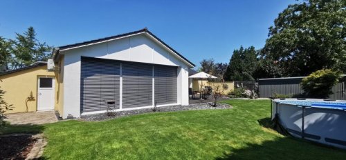 Wunstorf Teure Häuser individueller Bungalow in Z-Form mit Traumgarten Haus kaufen