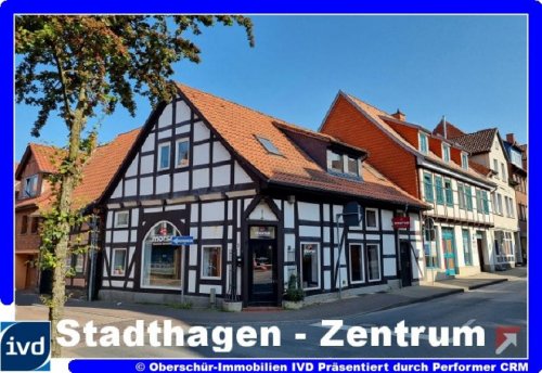 Stadthagen Hausangebote Geschäftshaus mit Einliegerwohnung im Zentrum von Stadthagen zu verkaufen Haus kaufen