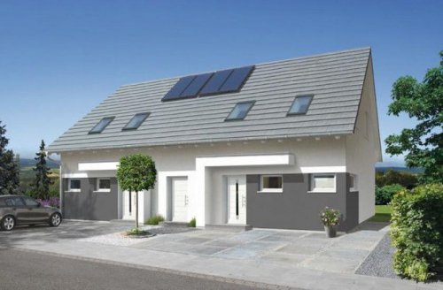 Hiddenhausen Provisionsfreie Immobilien Doppelt bauen - Kosten teilen! Haus kaufen