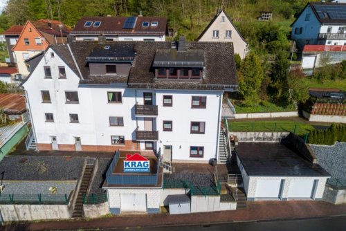 Bad Endbach 2-Familienhaus ++ KRAG Immobilien ++ Ideal für 2 Generationen: Terrassen/Balkone, Garagen, Grundstück ++ Haus kaufen