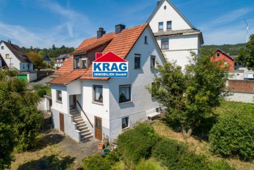 Dautphetal Häuser von Privat ++ KRAG Immobilien ++ sonnig am Ortsrand: 1–3 Kinderzimmer, Garten, Garage ++ Haus kaufen