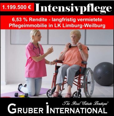 Weilburg Immobilien Inserate 6,58 % Rendite - Pflegeimmobilie im Landkreis Limburg-Weilburg zu verkaufen Gewerbe kaufen