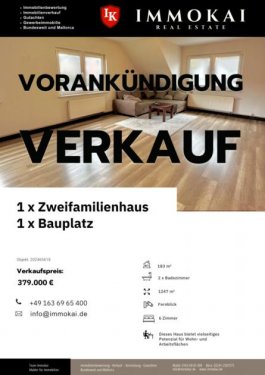 Weilmünster Inserate von Häusern WEILMÜNSTER: Mehrfamilienhaus mit Bauplatz - Ihr perfektes Zuhause in Selters. Vielfalt in einem Paket. Haus kaufen