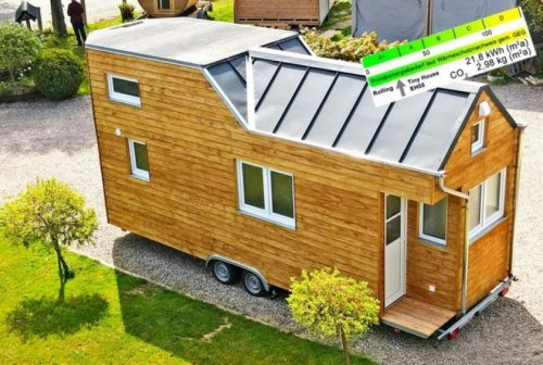 Sassenburg Immobilien Tiny House - Effizienzhaus 55 Neubau zwischen Wolfsburg und Gifhorn am Bernsteinsee Haus kaufen