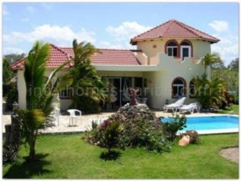 Sosúa/Dominikanische Republik Villa mit herrlichem Blick auf den Atlantischen Ozean. Haus kaufen