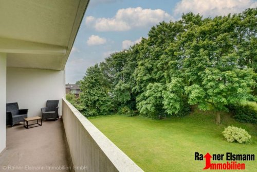 Emmerich am Rhein Wohnungen im Erdgeschoss Emmerich: Gepflegte, renovierte Eigentumswohnung mit Tiefgaragenstellplatz Wohnung kaufen