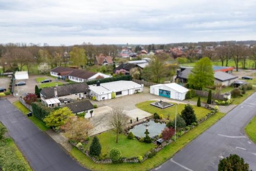 Wietmarschen Immobilien Inserate Bungalow mit Halle und Schuppen in Wietmarschen - Lohne Haus kaufen