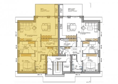 Uelsen Immobilien Inserate Moderne DG-Eigentumswohnung in Uelsen - Waterfall Wohnung kaufen