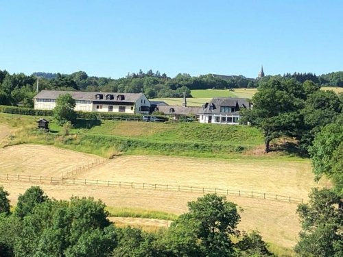 Oberwesel Immobilien Pferdehof mit herrlichem Blick über den Rhein mit modernem Wohnhaus in Alleinlage Haus kaufen