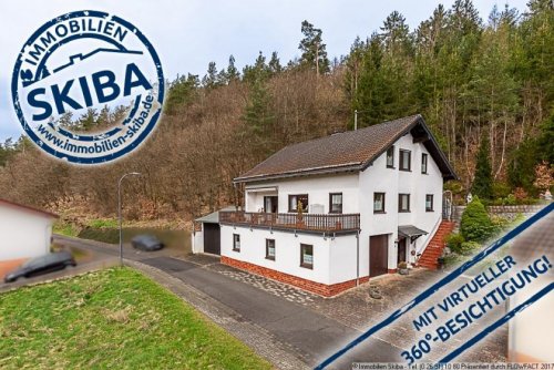 Arbach Haus Ortsrandlage im ruhigen Arbach: Einfamilienhaus mit Sonnenterrasse und direktem Waldzugang Haus kaufen