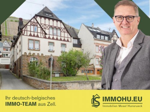 Zell (Mosel) Immobilie kostenlos inserieren Denkmalgeschütztes Winzerhaus mit großer Garage und Garten mit unverbaubarem Moselblick in Zell/Merl Haus kaufen