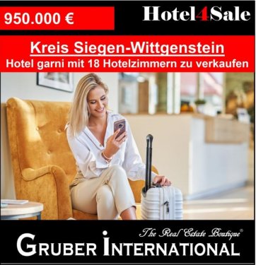 Siegen Gewerbe Hotel garni mit 18 Zimmern im Kreis-Siegen-Wittgenstein Gewerbe kaufen