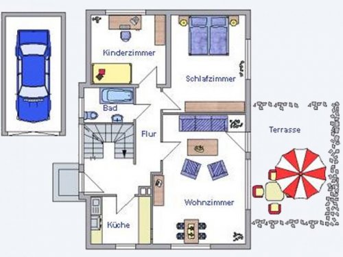 Karben Teure Häuser Freistehener Bungalow in Karben. Herrlicher Garten, Garage. S-Bahn: 10 Minuten. Haus kaufen