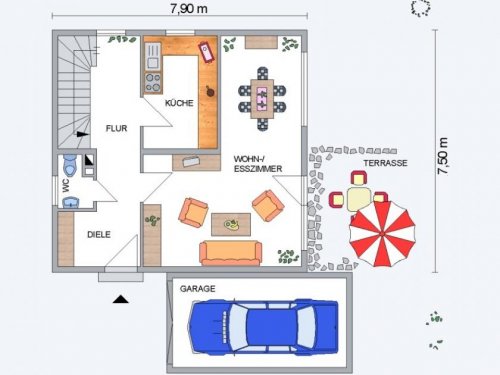 Karben Immobilienportal Karben. Schickes, freistehendes Einfamilienhaus in traumhaft schöner Lage mit Garten und Garage. Haus kaufen