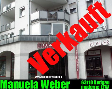 Rodgau Immobilien Inserate VERKAUFT ! 63110 Rodgau: Manuela Weber verkauft moderne 2 Zi-Eigentumswohnung 135.000,-- € Wohnung kaufen