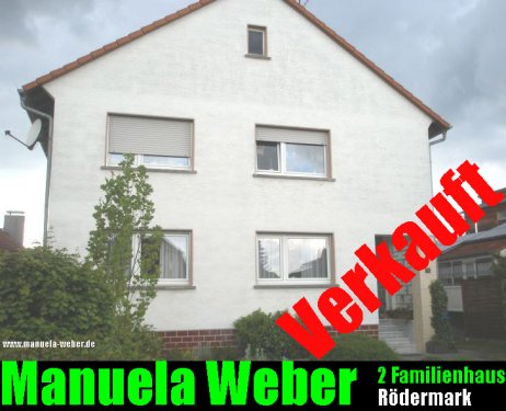 Rödermark Immobilienportal VERKAUFT ! 63322 Rödermark: 2 Familienhaus 459.000,-- Euro Haus kaufen