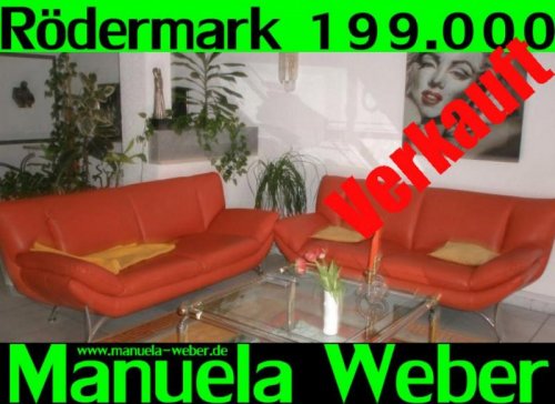 Rödermark Immobilie kostenlos inserieren VERKAUFT /PROVISONSFREI: 63322 Rödermark - Manuela Weber verkauft Top-Juwel-Eigentumswohnung 199.000 Euro Wohnung kaufen