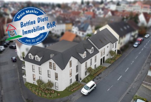 Aschaffenburg Immobilien DIETZ: Bauträgergrundstück mit Baugenehmigung für ein 7-Familienhaus mit 640m² Wohnfläche! Grundstück kaufen