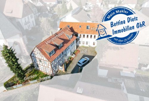 Münster (Landkreis Darmstadt-Dieburg) Immobilien DIETZ: REDUZIERT! 2 Häuser auf einem Grundstück mit 3-4 Wohneinheiten inklusive Ausbaupotenzial! Haus kaufen