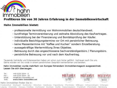 Ludwigshafen am Rhein Wohnungen ObjNr:11733 - frisch Sanierte 2 ZKB Eigentumswohnung in zentraler Citylage (saniert 2012) Wohnung kaufen