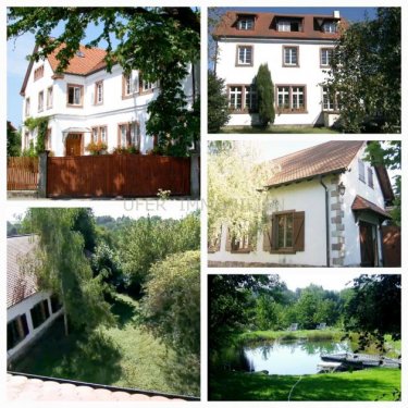 Seebach Immobilien Zauberhaftes Landhaus im Elsass mit 4 WHN, vielseitig Nutzbar - 450m² Wohnfläche - Schwimmteich Haus kaufen