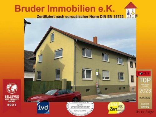 St. Leon-Rot 2-Familienhaus St. Leon-Rot: 2-FH 130m²+119m², Scheune, FREI, keine K-Prov. Haus kaufen