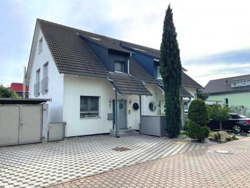 Walldorf (Rhein-Neckar-Kreis) Immobilien GLOBAL INVEST SINSHEIM | Exclusive Doppelhaushälfte mit 170m² Wohnfläche in Toplage von Walldorf Haus kaufen