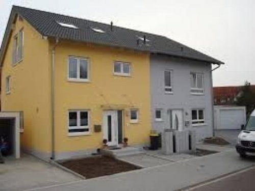 Steinheim an der Murr Inserate von Häusern Energiesparende Doppelhaushälfte mit 4,5 Zimmer, 110 m² WP und Fussbodenheizung KfW 70 in Steinheim Haus kaufen