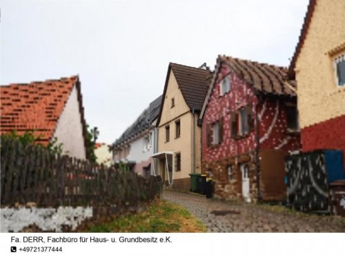 Neulingen (Enzkreis) Häuser kleines Fachwerkhaus mit großem Garten Haus kaufen