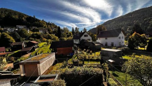 Bad Wildbad Immobilien Klassische gut gepflegte Doppelhaushälfte mit Garten in ruhiger Lage in Calmbach Haus kaufen