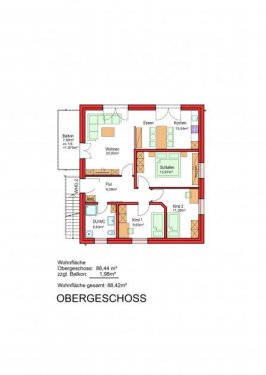 Herxheim bei Landau Neubau Wohnungen Provisionsfrei - Lebensqualität in bevorzugter Lage - 4 Zimmer Neubau Obergeschosswohnung - KFW 40+, Photovoltaik, Wallbox, 