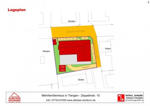 Waldshut-Tiengen Wohnungsanzeigen 4 Zi. DG mit Loggia ca. 105 m² - Wohnung 9 - Zeppelinstr. 10, 79761 Waldshut-Tiengen - Neubau Wohnung kaufen