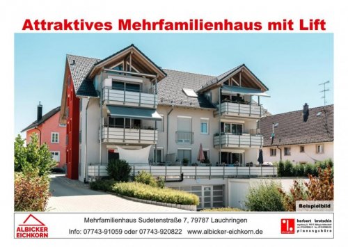 Lauchringen Wohnungsanzeigen 4 Zi. EG mit Terrasse ca. 109 m² - Wohnung 2 - Sudetenstr. 7a, 79787 Lauchringen - Neubau Wohnung kaufen