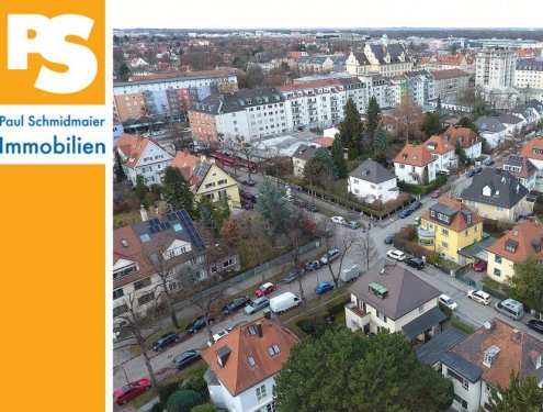 München Gewerbe Wohn- und Geschäftshaus mit interessantem Nebengebäude (insg. 808 m² vermietbar) Nähe U5 Gewerbe kaufen