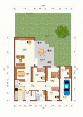 Gauting Immobilien Inserate Gelegenheit-NIEßBRAUCH Gauting Bungalow Wunderschön Ruhig uneinsehbar und mit Zugang direkt zum Wald Haus kaufen