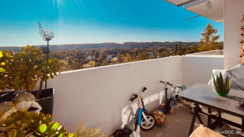 Fürstenfeldbruck Terrassenwohnung bezugsfreie, sonnige 4-Zi.-Wohnung, 8.OG mit Panoramablick von zwei Süd-Balkonen in FFB-Buchenau Wohnung kaufen