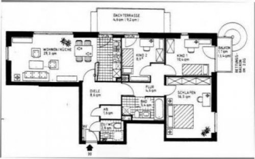 Essenbach 4-Zimmer Wohnung Schöne Eigentumswohnung zum Kauf. Wohnung kaufen