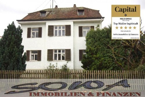 Ingolstadt Immobilien Großzügiges Ein-/Zweifamilienhaus mit Doppelgarage in einer guten Lage Ingolstadt - Ringsee - Ein Objekt von Ihrem SOWA und