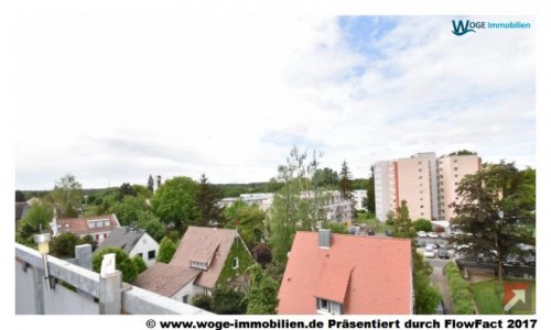 Nürnberg Etagenwohnung Toller Ausblick: 1-Zi-Penthouse-Whg mit Dachterrasse und Stellplatz Wohnung kaufen