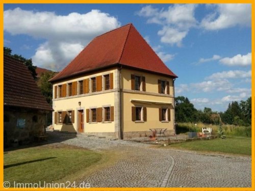 Aurachtal Haus 150 qm saniertes Herrschaftshaus auf 2.500 qm parkähnlichen Grund mit 5 ha Mühlenanwesen + Scheune Haus kaufen