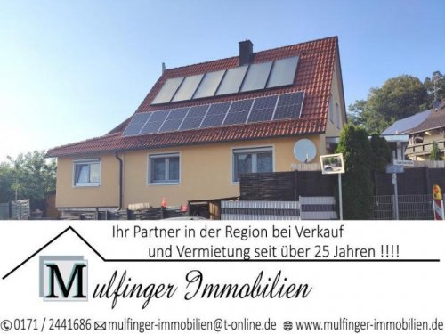 Röttenbach (Landkreis Erlangen-Höchstadt) Immobilien Inserate Einfamilienhaus mit Solarthermie, Photovoltaik, Garage und Garten Haus kaufen