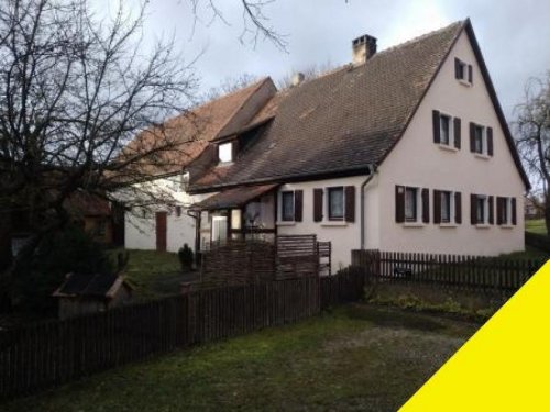 Aurach Haus kleines Bauernhaus mit Stall und Scheune auf 1600 m² Grundstück in kl. Teilort von Weinberg in Mittelfranken Haus kaufen