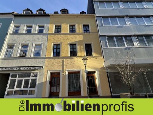 Hof Immobilien 1293 - HOF-Fußgängerzone: Stadthaus zum Wohnen und Arbeiten Gewerbe kaufen