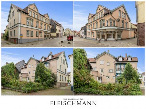 Schleusingerneundorf Immobilien Mehrfamilienhaus als Vermietungsobjekt in Schleusingen-Innenstadt! Einzeldenkmal! Haus kaufen