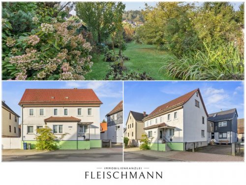 Steinbach-Hallenberg Immobilienportal Historisches Zweifamilienhaus in Viernau: Modernisiert, energieeffizient und sofort bezugsfertig Haus kaufen