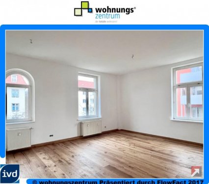 Dresden Wohnungen Tolle ganz frisch renovierte 3 Raumwohnung mit Wohnküche, neuem Parkett und Balkon Wohnung mieten