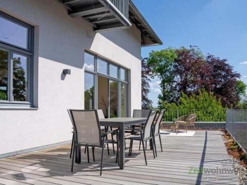 Langebrück Immobilien Inserate (EF0974_M) Dresden: Langebrück, möbliertes XXL-Luxusapartment mit Sonnenterrasse, Aufzug, 2x Bad / WC, PKW-Stellplatz Wohnung