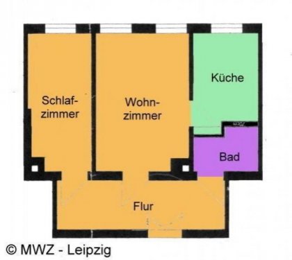 Leipzig Gäste-Wohnung in saniertem Altbau, verkehrsgünstige Lage, Bad mit Wanne, vollmöbliert Wohnung mieten