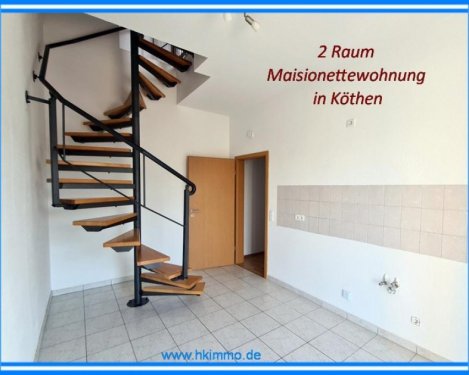 Köthen (Anhalt) Wohnungen Anders Wohnen - 2 Raum Maisonettewohnung mit Balkon Wohnung mieten